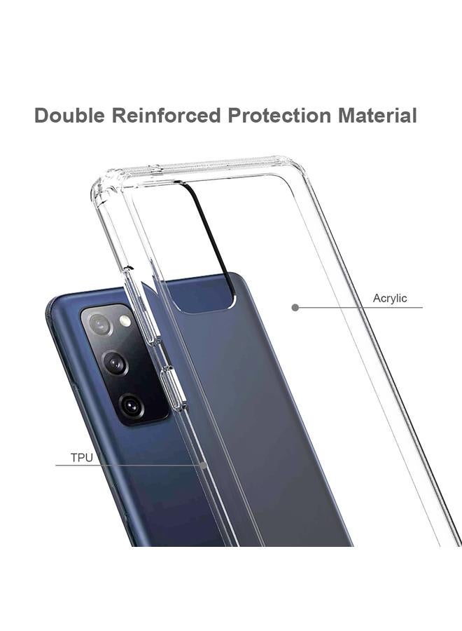 اس-توب جراب لهاتف Samsung Galaxy S20 FE مصنوع من مادة TPU المقاومة للخدش + جراب واقٍ من الأكريليك - Image 5