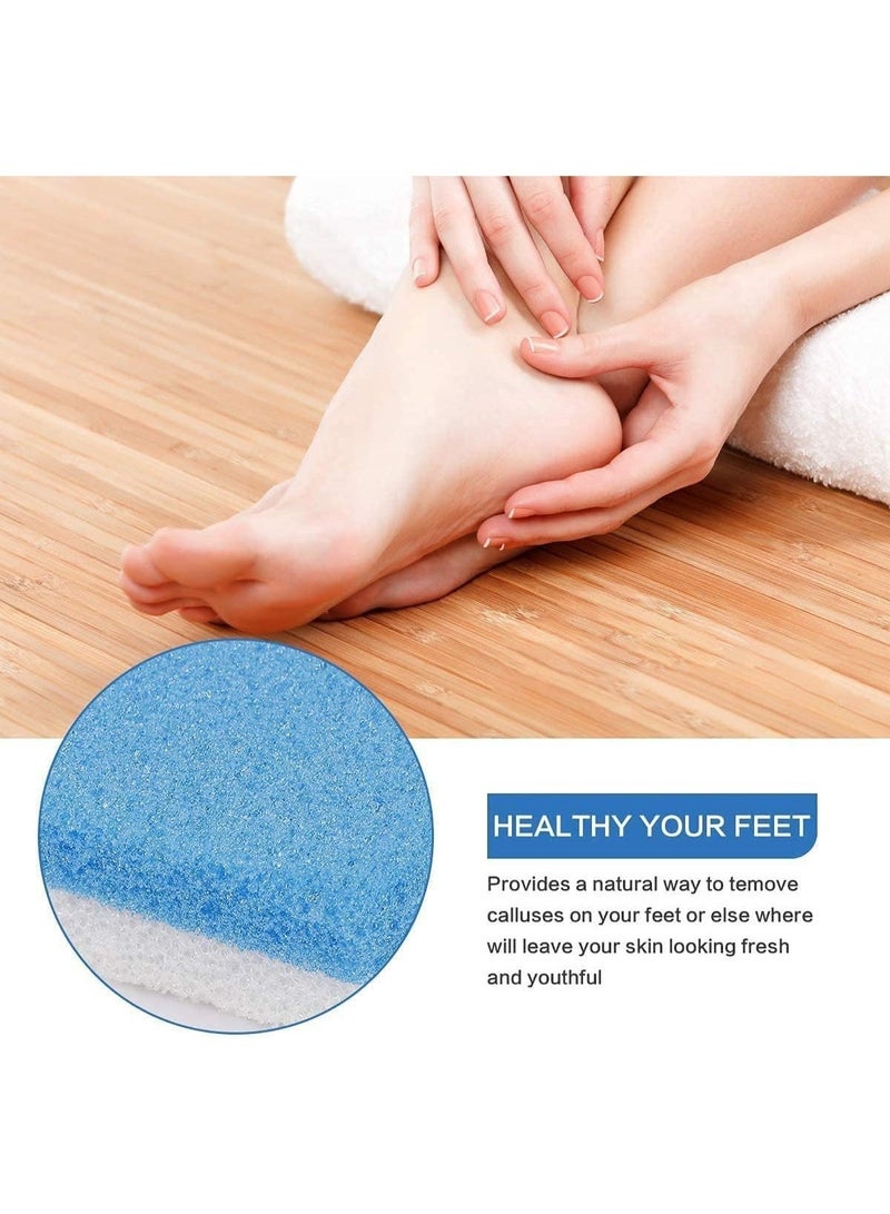 ChicAbode Foot Pumice Stone, Double Sided Pumice Stone for Feet, Hard Skin Callus Remover and Scrubber, Hard Skin Callus Remover Pedicure Foot Care Tools for Wet Dry Foot - Image 5