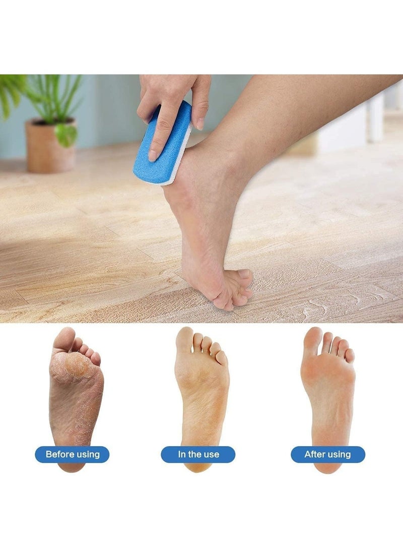 ChicAbode Foot Pumice Stone, Double Sided Pumice Stone for Feet, Hard Skin Callus Remover and Scrubber, Hard Skin Callus Remover Pedicure Foot Care Tools for Wet Dry Foot - Image 3