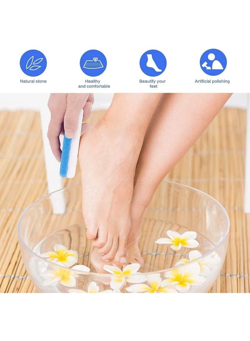 ChicAbode Foot Pumice Stone, Double Sided Pumice Stone for Feet, Hard Skin Callus Remover and Scrubber, Hard Skin Callus Remover Pedicure Foot Care Tools for Wet Dry Foot - Image 4