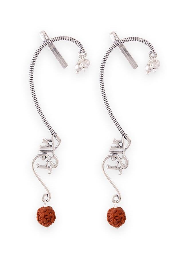 VOYLLA Aham Brahmasmi Moksh Ear Cuff Earrings  - Image 2
