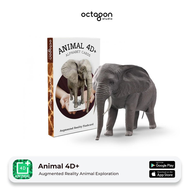 Octagon Studio بطاقات الواقع المعزز 4D+ للحيوانات من أوكتاجون ستوديو - Image 2