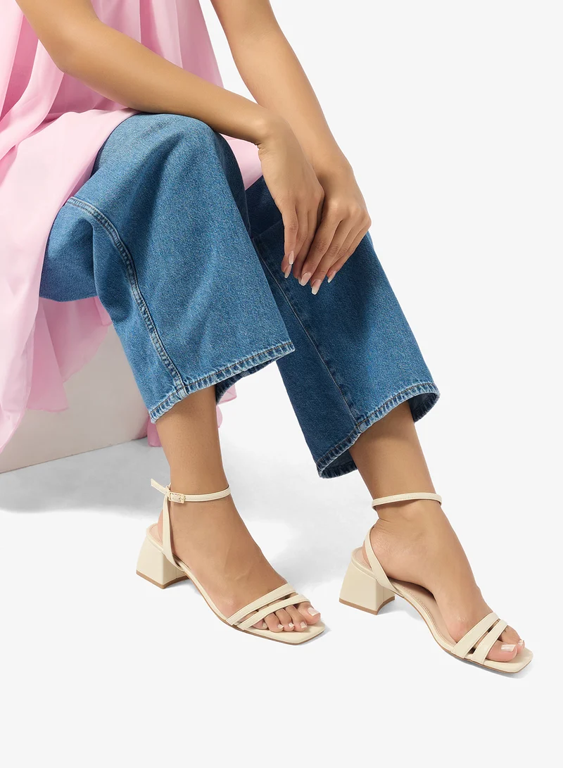 RAID  Ankle Strap Heeled Sandals for Women | Best Price UAE