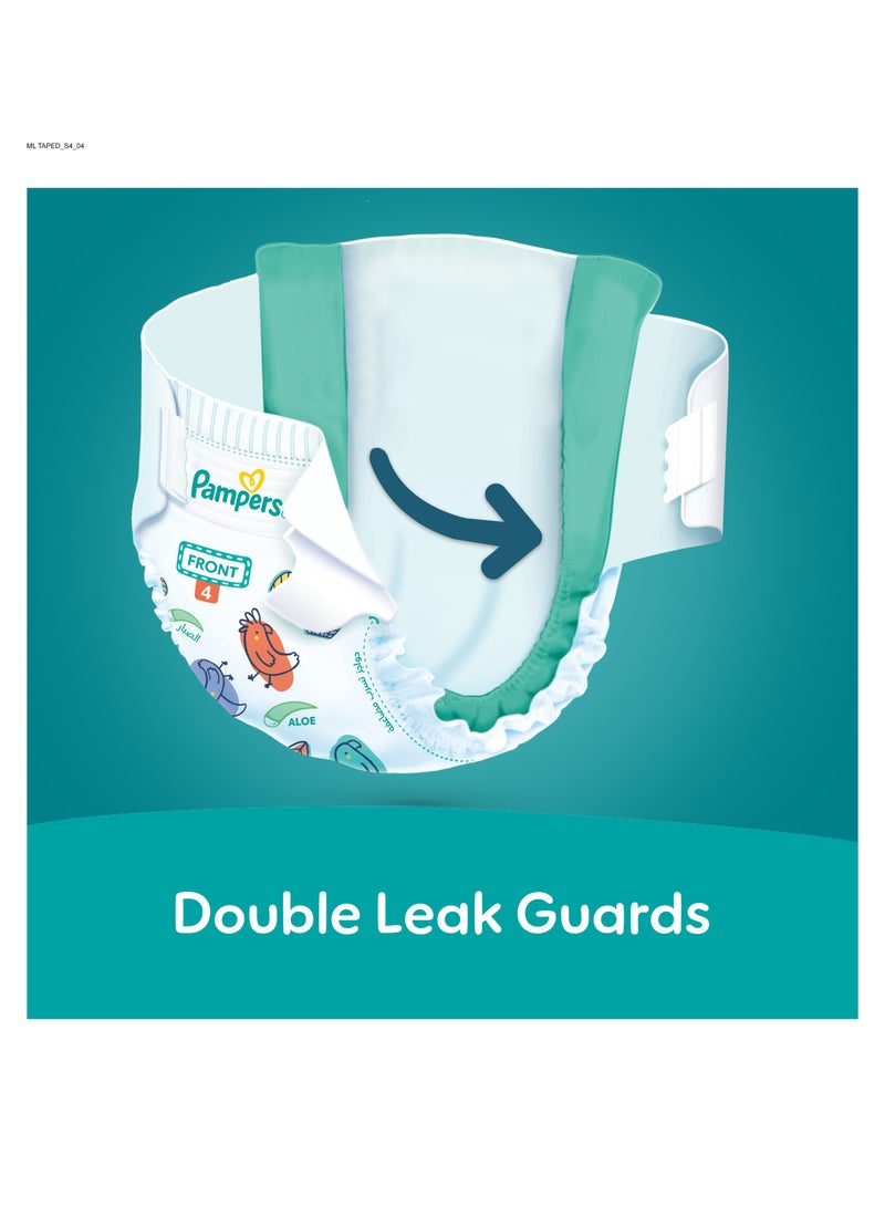 Pampers Rash Protection Taped Diapers Size 4 9-14kg - 96 Diaper - Image 5