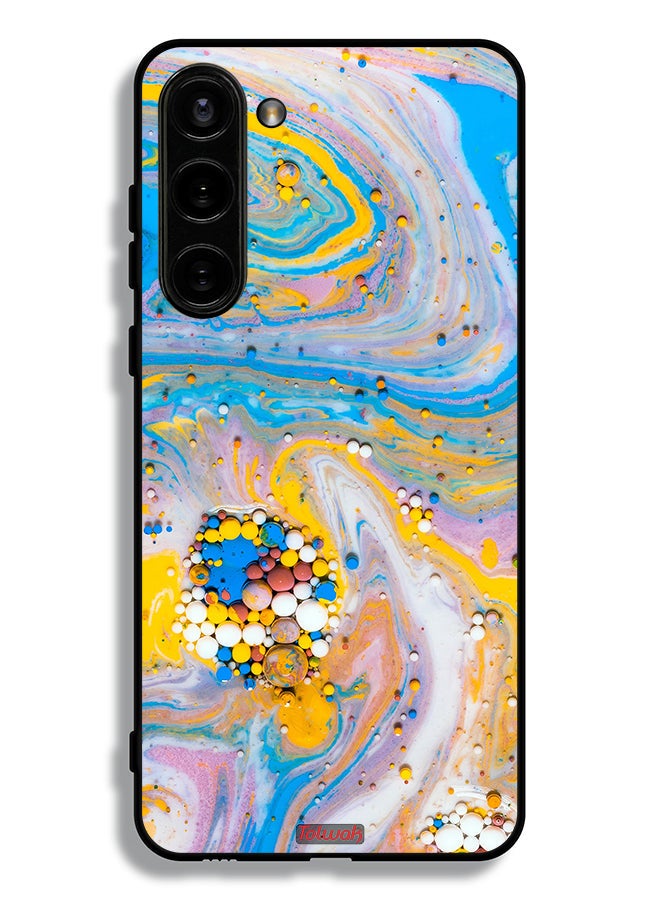 Tolwak Samsung Galaxy S23 5G Protective Case Cover Gems Colorful Abstraction - Image 3