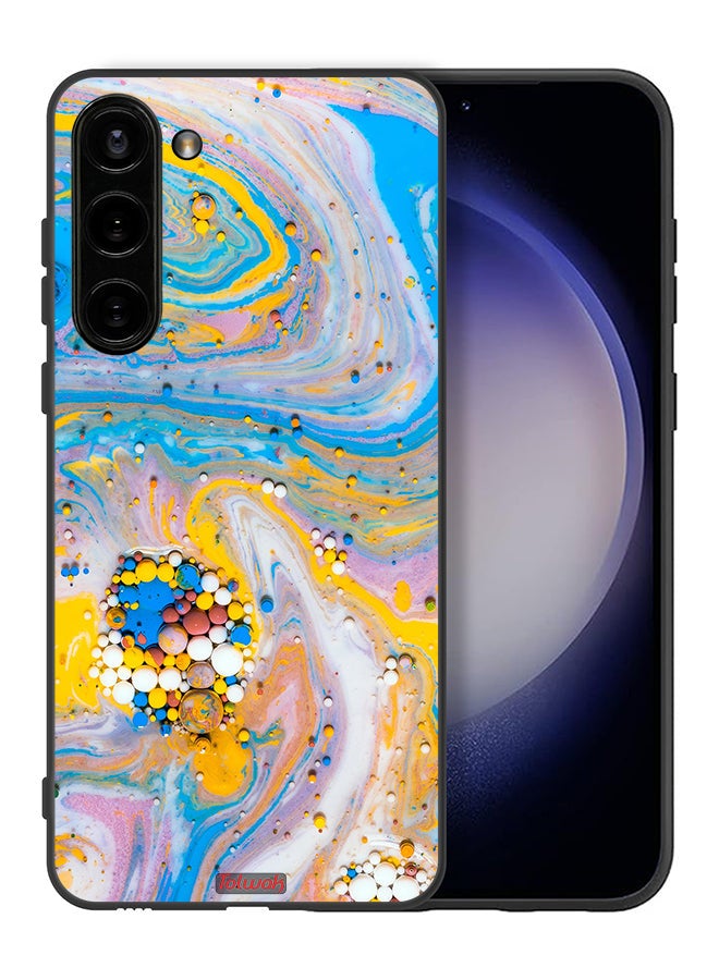 Tolwak Samsung Galaxy S23 5G Protective Case Cover Gems Colorful Abstraction - Image 2