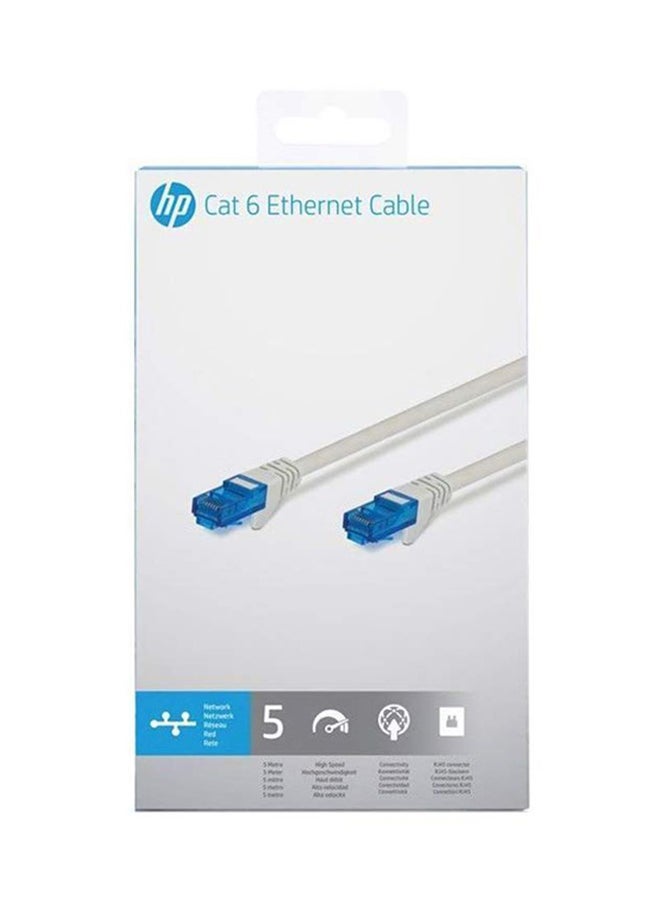 HP Cat 6 Ethernet Cable White - Image 4