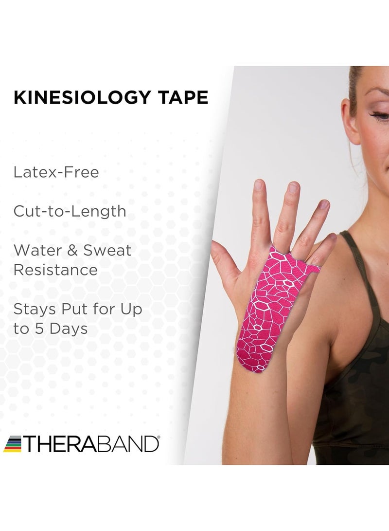 Theraband Kinesiology Tape (Theraband Kinesiology Tape) is a medical sports tape used to support lean, joint, and minor aches and pains. - Image 4