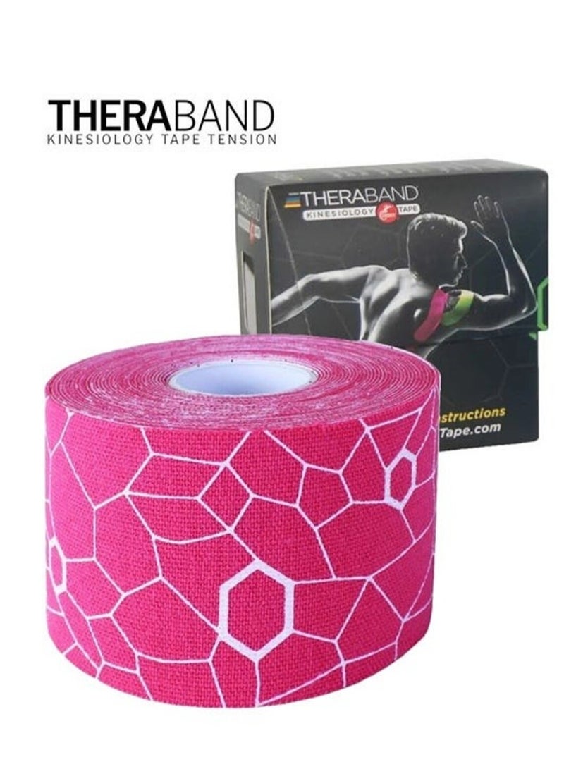 Theraband Kinesiology Tape (Theraband Kinesiology Tape) is a medical sports tape used to support lean, joint, and minor aches and pains. - Image 1