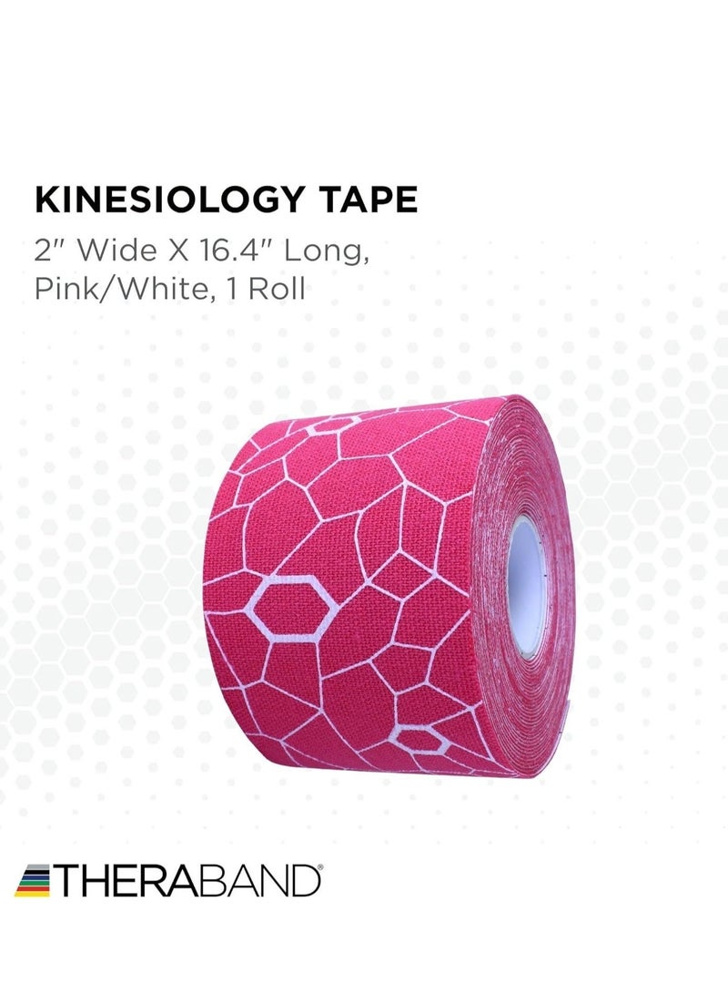 ثيرا باند لاصق "ثيراباند كينيسيولوجي" (Theraband Kinesiology Tape)، وهو شريط طبي رياضي يستخدم لدعم العضلات والمفاصل وتخفيف الألم وعلاج الإصابات الرياضية - Image 5