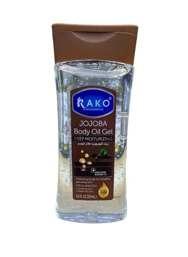 RAKO Jojoba Body Oil Gel 200ml
