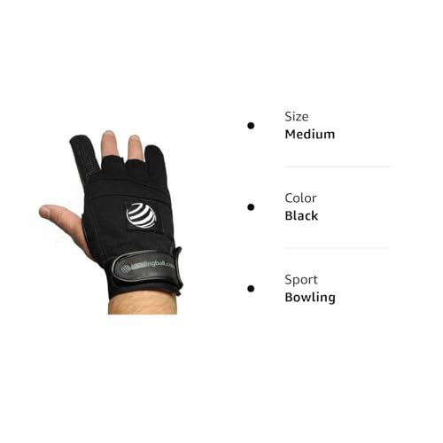 bowlingball.com Monster Grip Bowling Glove (Medium, Right) - Image 4