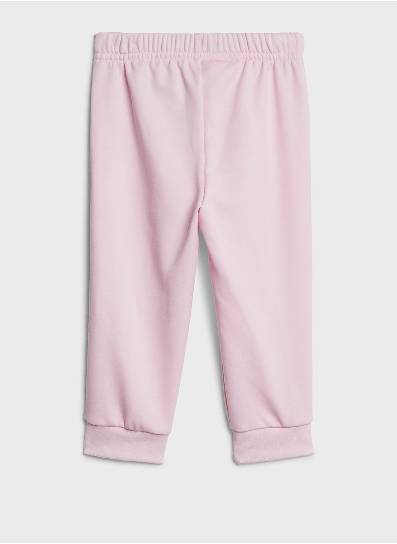 Adidas - Infant Colorblock French Terry Joggers - Image 1