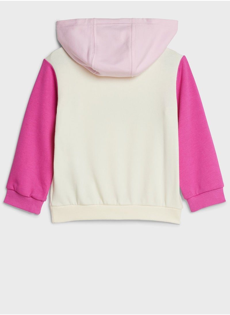 Adidas - Infant Colorblock French Terry Joggers - Image 1