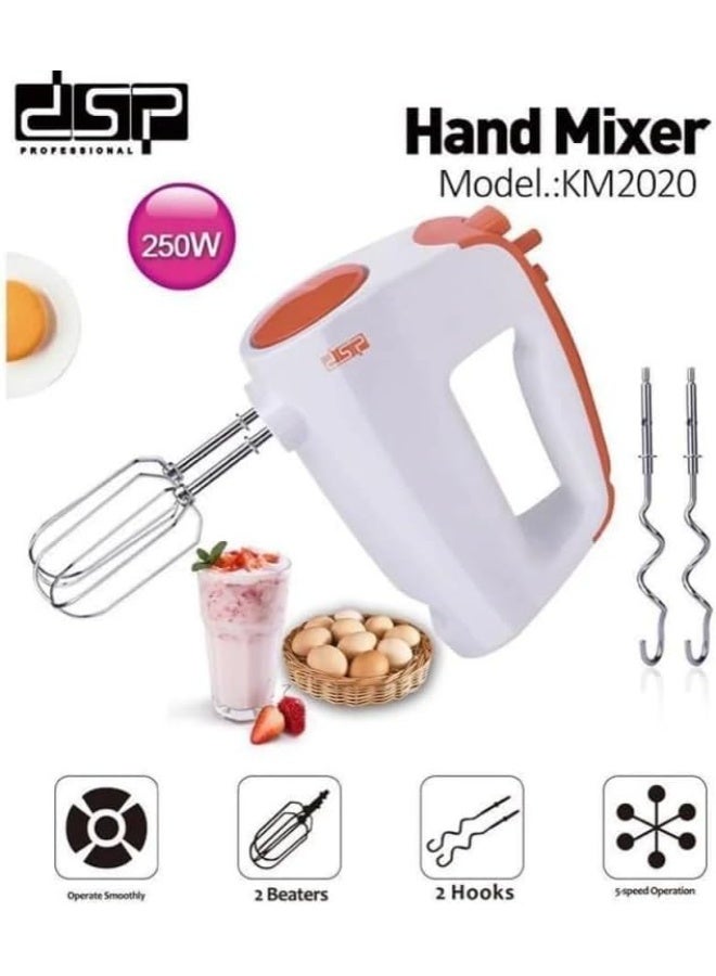 دي اس بي مضرب يدوي بقدرة 200 وات، مضرب بيض وخلاط شوربة من دي اس بي، ، KM2020 - Image 2