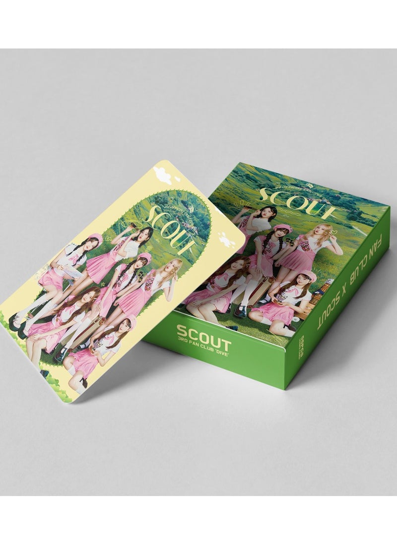 Generic - 55Pcs IVE DIVE LOMO Cards IVE PhotoCards 2025 Season's Greetings K-POP Merch IVE EMPATHY merchandise  KPOP Gift WorldTour Card - Image 1