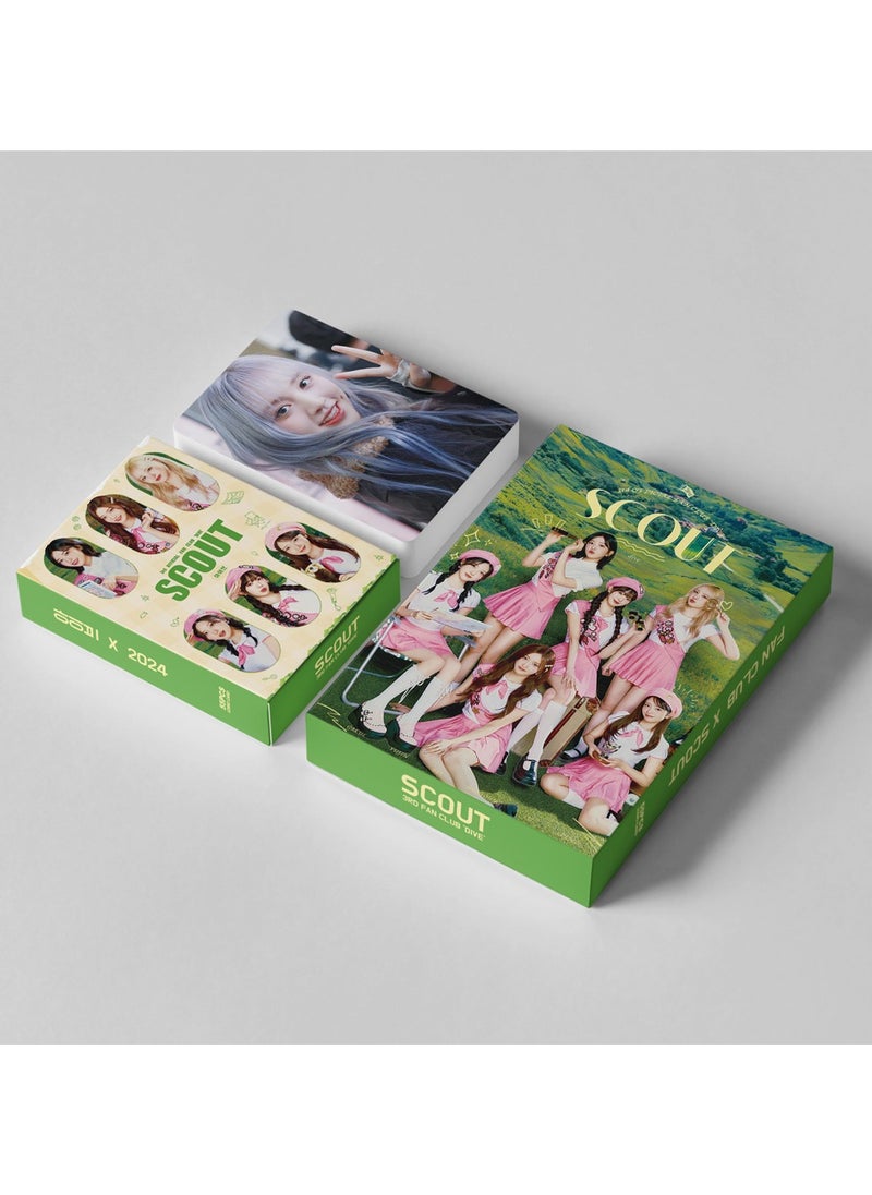 Generic - 55Pcs IVE DIVE LOMO Cards IVE PhotoCards 2025 Season's Greetings K-POP Merch IVE EMPATHY merchandise  KPOP Gift WorldTour Card - Image 1
