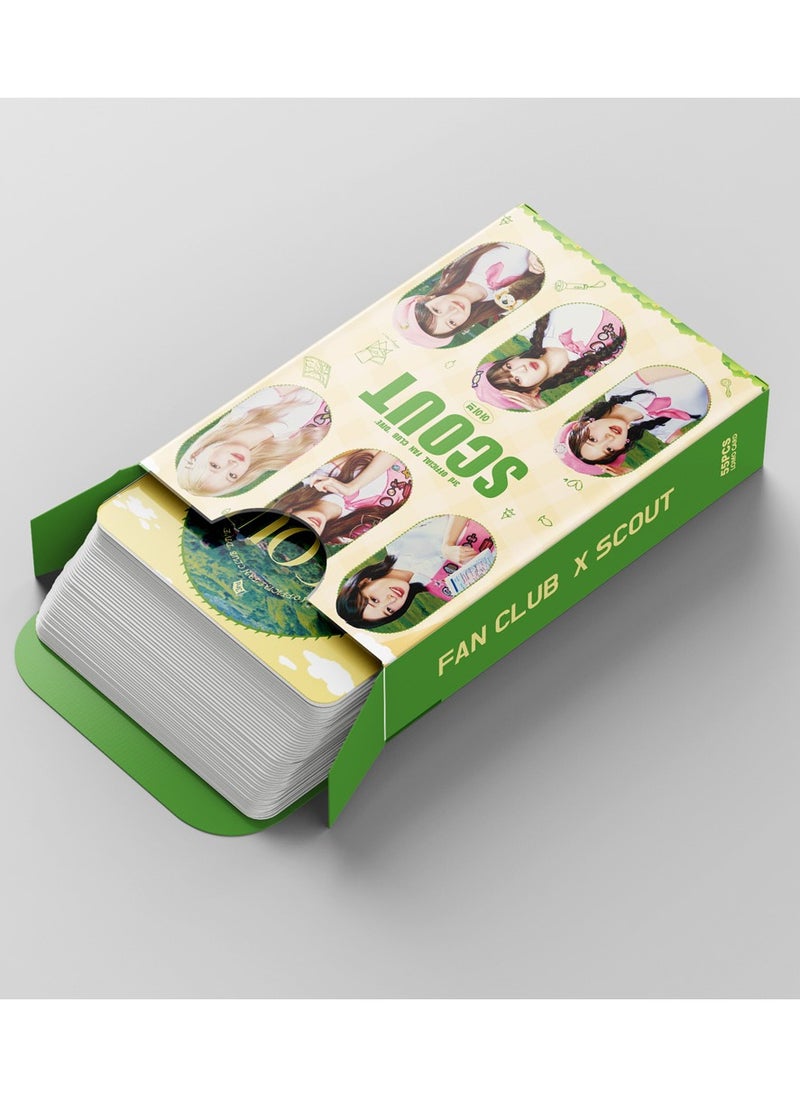 Generic - 55Pcs IVE DIVE LOMO Cards IVE PhotoCards 2025 Season's Greetings K-POP Merch IVE EMPATHY merchandise  KPOP Gift WorldTour Card - Image 1