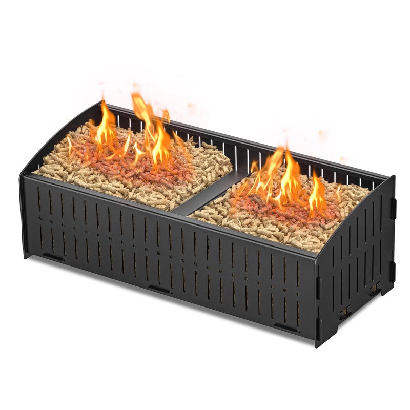 johgee Pellet Basket, 48 Ã— 20 Ã— 17.5 cm, 5 kg Pellet Basket for fireplaces and stoves - Image 1