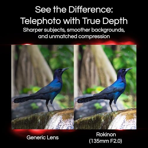 Rokinon 135mm F2.0 Telephoto Lens for Nikon with Chip - Image 5