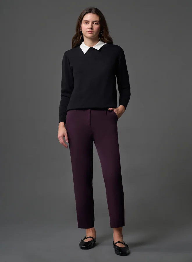 ميزال MIZALLE BASIC DOUBLE ELASTIC TROUSERS