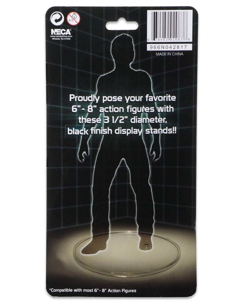 NECA - Black Figure Display Stand - Set of 10 - Image 2