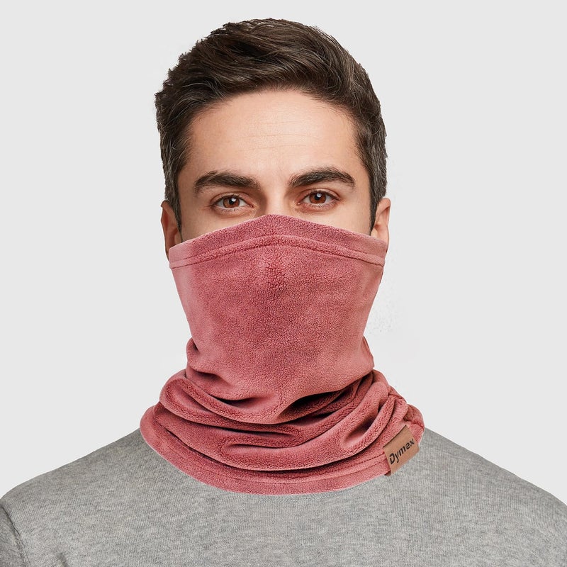 Dymex Neck Warmer Winter Neck Gaiter Face Mask Balaclavas for Women Men, Soft Fleece Face Cover Mask for Skiing Motorcycle-2 Pack - Image 2