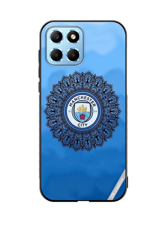 VR CREATIVE Protective Case Cover For Honor X8 5G Manchester City Design Multicolour - Image 1