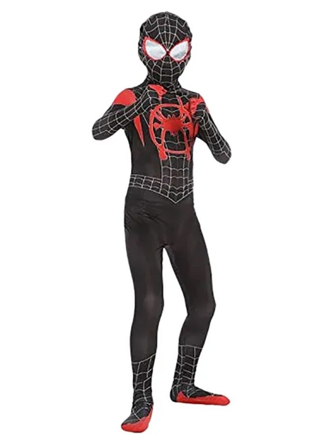 Brain Giggles Spiderman Costume and Mask for Kids Party Superhero Dress-Up Theme Party Roleplay - Image 4