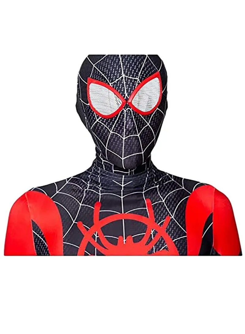 Brain Giggles Spiderman Costume and Mask for Kids Party Superhero Dress-Up Theme Party Roleplay - Image 5