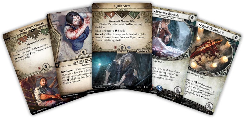 Asmodee Arkham Horror: The Card Game Children of Blood Small Campaign Expansion - Image 4