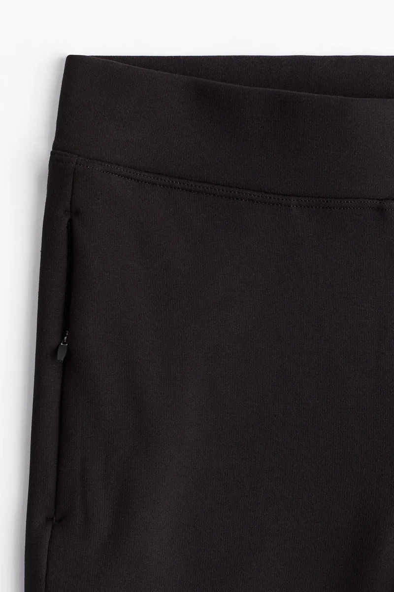 H&M Warm pocket-detail sports leggings