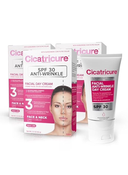 CICATRICURE Cicatricure ADVANCED FACE CREAM SPF 30 THREE PACK 