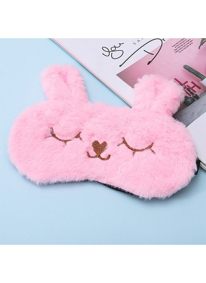 Cute Soft Plush Rabbit Sleep Eye Mask with Adjustable Strap, Comfortable Lightweight Eye Cover, Blocks Light Reduces Puffy Eye-Mask for Kids Teens Girls Women - pzsku/Z7C33487851FCFD0AF0DCZ/45/_/1681112630/fd0376be-5142-48d9-a430-08ebe2a6a0f4