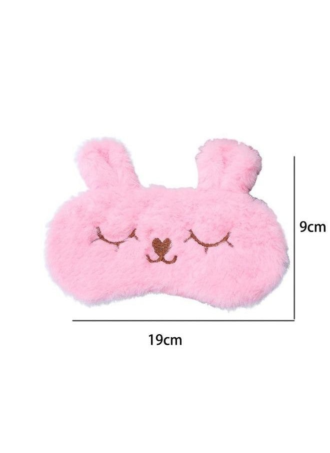 Cute Soft Plush Rabbit Sleep Eye Mask with Adjustable Strap, Comfortable Lightweight Eye Cover, Blocks Light Reduces Puffy Eye-Mask for Kids Teens Girls Women - pzsku/Z7C33487851FCFD0AF0DCZ/45/_/1681112631/a4851f31-8fe5-45c6-ad18-3556b1511cb7