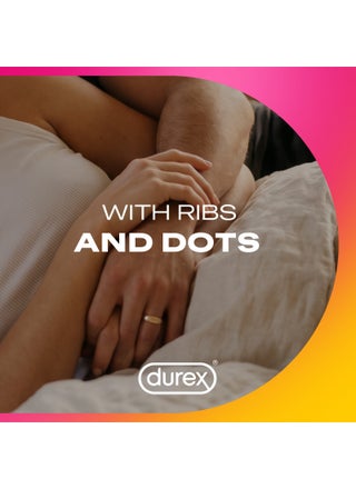 Intense Pleasure Condoms For Men With Dots And Ribs