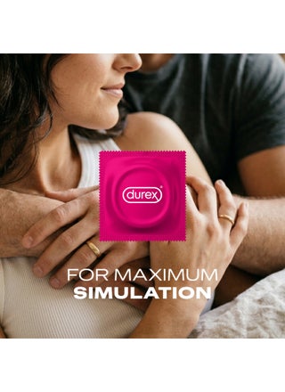 Intense Pleasure Condoms For Men With Dots And Ribs