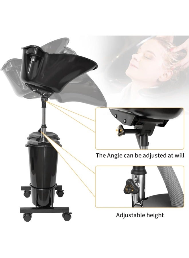 جلوبال ستار مجموعة وحدة حوض الشامبو المتنقل من جلوبالستار - مثالية لصالونات الحلاقة والتصفيف - Image 4