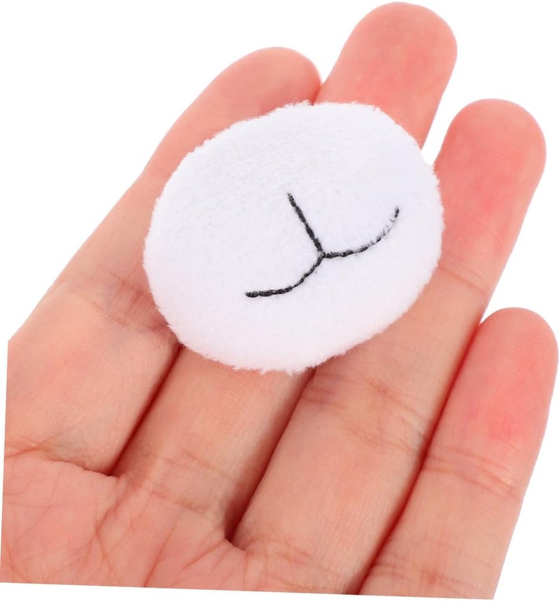 TEHAUX 10pcs Doll Making Mouth Accessories for Stuffed Animals Durable Cloth DIY Mouth for Craft Projects Safe and Easy to Use for All Skill Levels for Plush Doll Creations - Image 4