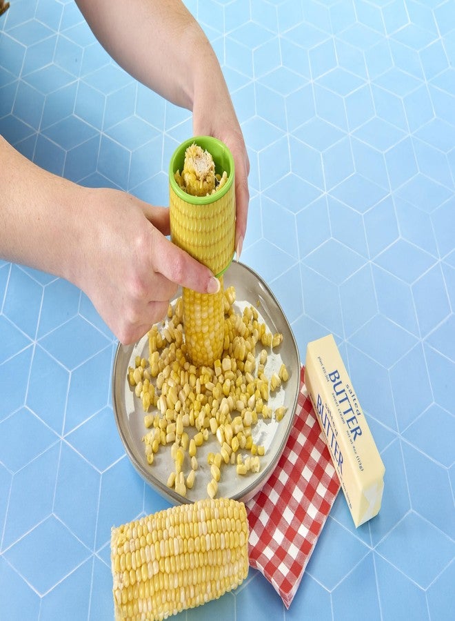 Talisman Designs Corn Stripper | Stainless Steel Blades | Yellow - Image 2