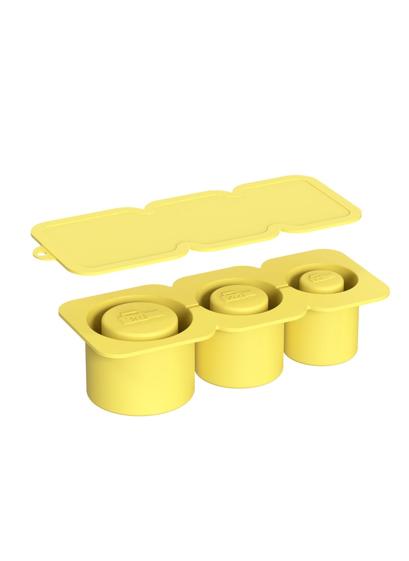 TEAM LUXURY - Stanley Ice Mold, Tumbler Ice Trays For Freezer With Lid, Silicone Round Ice Cube Mold For 40 Oz Tumbler Cup, Silicone Ice Cube Tray With Lid And Bin, Reusable Ice Cube Trays, Whiskey Ice Cubes Mold - Image 1