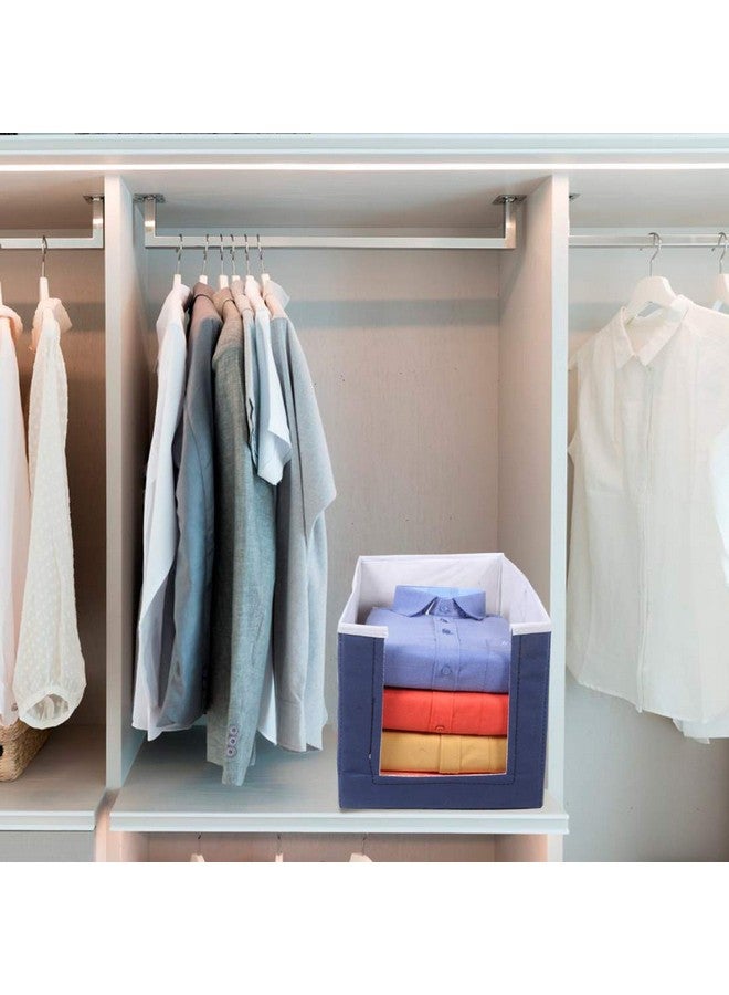 Shirt Stacker Wardrobe Organizer for Clothes Baby Cloths Kurtis Jeans Top's Trouser T-shirt Saree Cover Grey and White set of 4 Grey0020 - Image 3