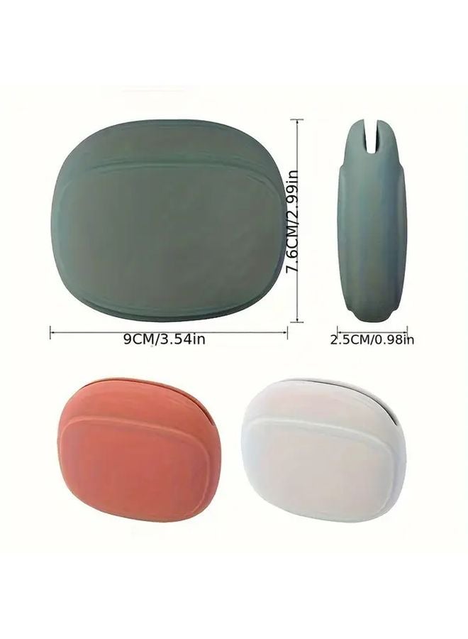 Pink Silicone Earphone Case Lightweight Waterproof Soft Shell - Image 3