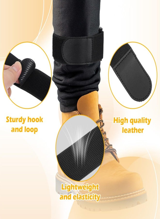 Ymapinc Adjustable Boot Bands，2 Pcs Cowboy Boot Straps for Cowboy Boots Elastic Ankle Straps for Riding Climbing Fishing Outdoor Sports, Leg Ankle Strap, Fastening Belt - Image 3