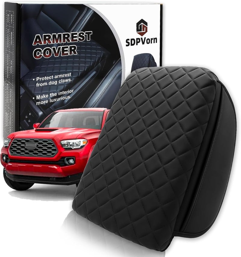 SDPVorn Armrest Cover for Tacoma with Storage Bags - Image 1
