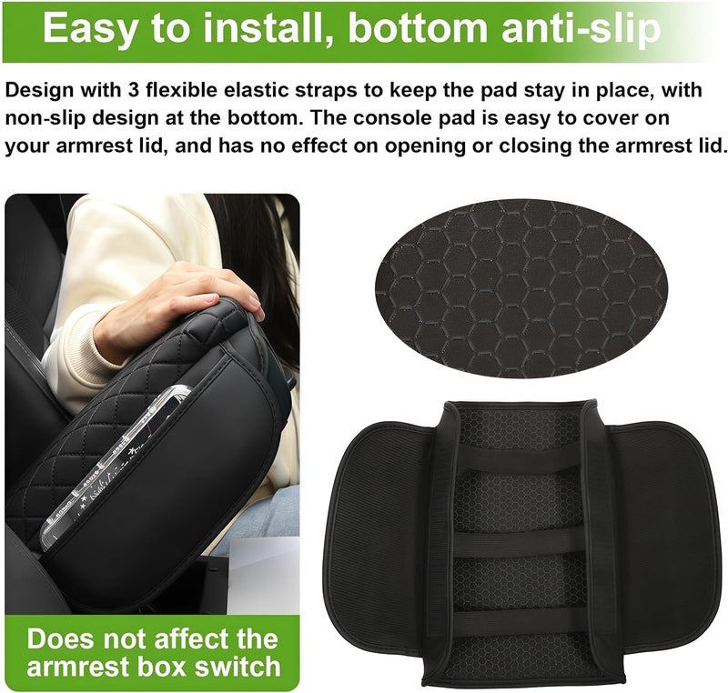 SDPVorn Armrest Cover for Tacoma with Storage Bags - Image 5