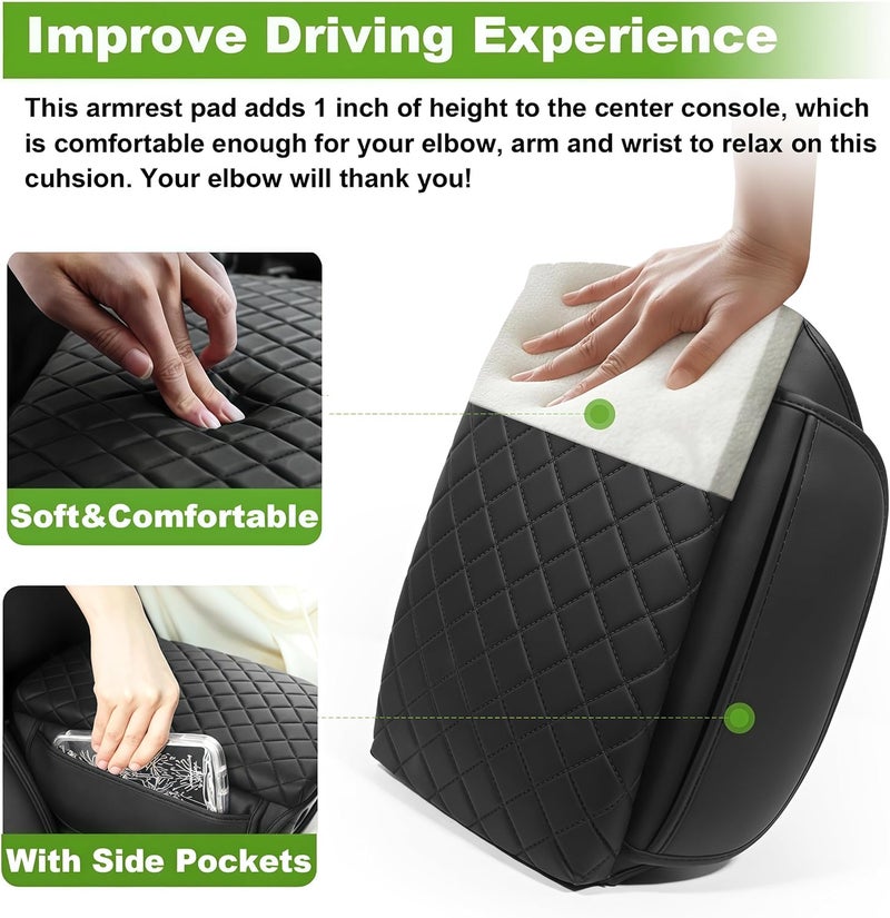 SDPVorn Armrest Cover for Tacoma with Storage Bags - Image 4
