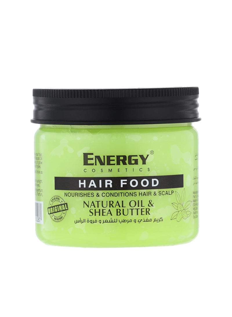الزيوت الطبيعية وزبدة الشيا أغذية الشعر 200 مل