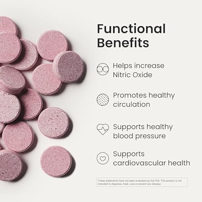 Humann Neo40 Professional - Daily Heart & Circulation Support - Methylfolate, Beet Root Powder, Hawthorn Berry, L-citrulline - 60 Dissolvable Tablets - Image 2