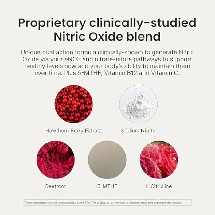 Humann Neo40 Professional - Daily Heart & Circulation Support - Methylfolate, Beet Root Powder, Hawthorn Berry, L-citrulline - 60 Dissolvable Tablets - Image 3